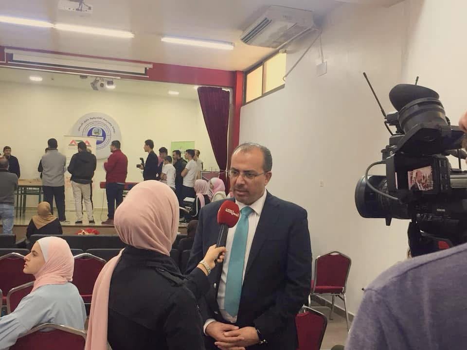 لقاءٌ صحفيٌّ على هامش الفعالية