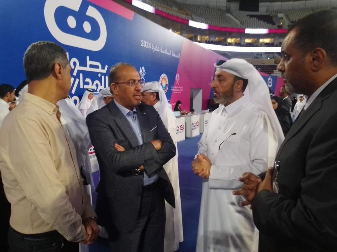 حوارٌ جانبيّ — البطولة العربية السادسة عشرة 2024، قطر